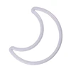 Dream Catcher Using White Plastic Moon Handmade Unique Shape For DIY Dreamcatchers Wreaths Macram Craft Supplies 3