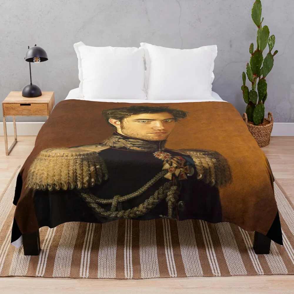 

Robert Pattinson - replaceface Throw Blanket Soft Plaid Quilt Blanket