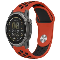 Silicone Replacement Watch Strap - Comfortable and Versatile Band in Multiple Sizes - CMF Watch Pro 2 1 (Red black)
