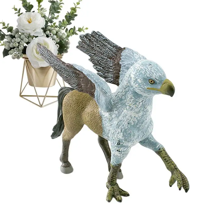 

Милая статуя животного, милая Фантастическая фигурка Реалистичного животного, изысканный Гладкий мифологический Декор для дома, спальни