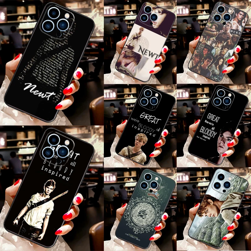 Newt Quotes The Maze Runner Case Per Iphone 15 14 13 Pro Max 12 Mini 11 Pro Max Xs Max Xr X 7 8 Plus Se 2020 Cover Posteriore