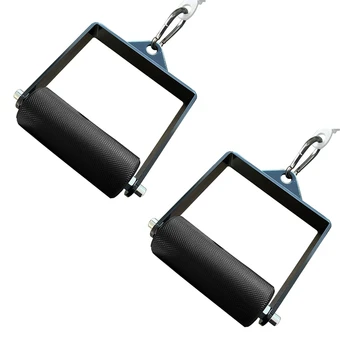 Gym Lat Pull Down Pulley Cable Machine Handle Attachment Fitness Arm Wrestling Workout Deadlift D Shape Hand Grip 1