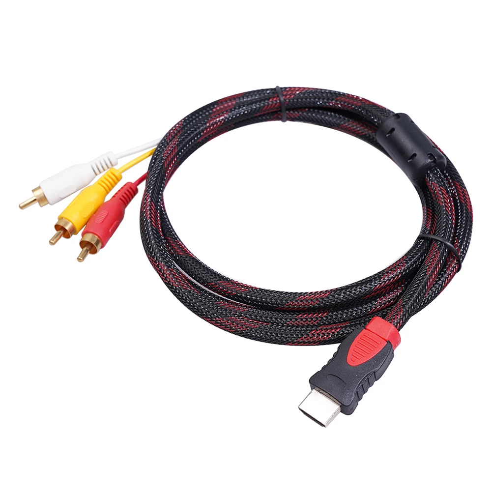 HDMI ȣȯ AV ̺ ڵ , RCA ,   ̺ , DVD , 1.5m