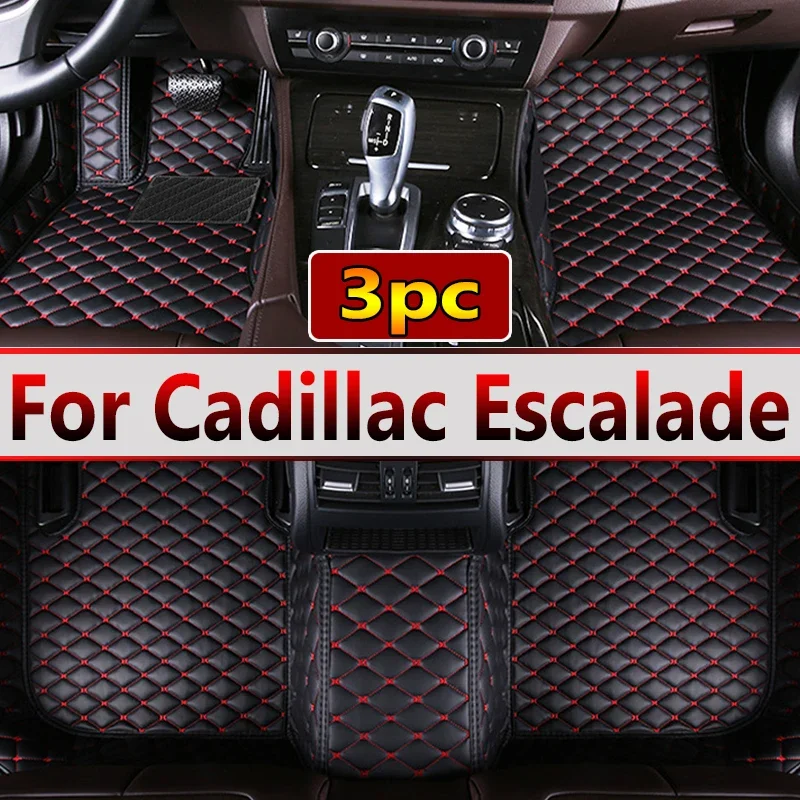 

Автомобильные коврики для Cadillac Escalade Seven сиденья 2007 2008 2009 2010 под заказ, автомобильные накладки на ножки, коврик, аксессуары для интерьера