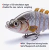 5cm/2.5g Mini Multi Jointed Swimbait Fishing Lure 6 Segment Flexible Fish Bait Swimbait Bionic Crankbait Bass Carp Tackle Pesca 3