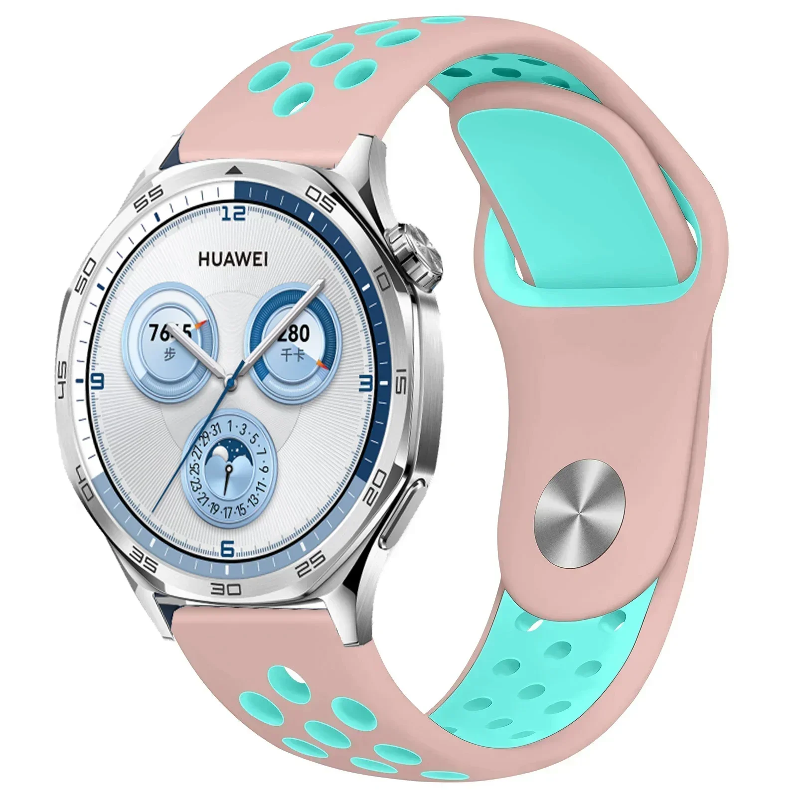 Premium Silicone Watch Strap - Adjustable Rubber Wristband