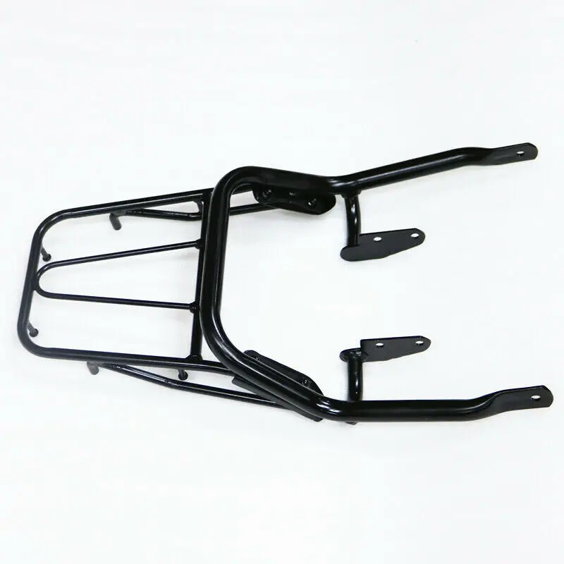 Black Rear Seat Luggage Rack Back Support Bracket Carrier For Honda FTR223 FTR