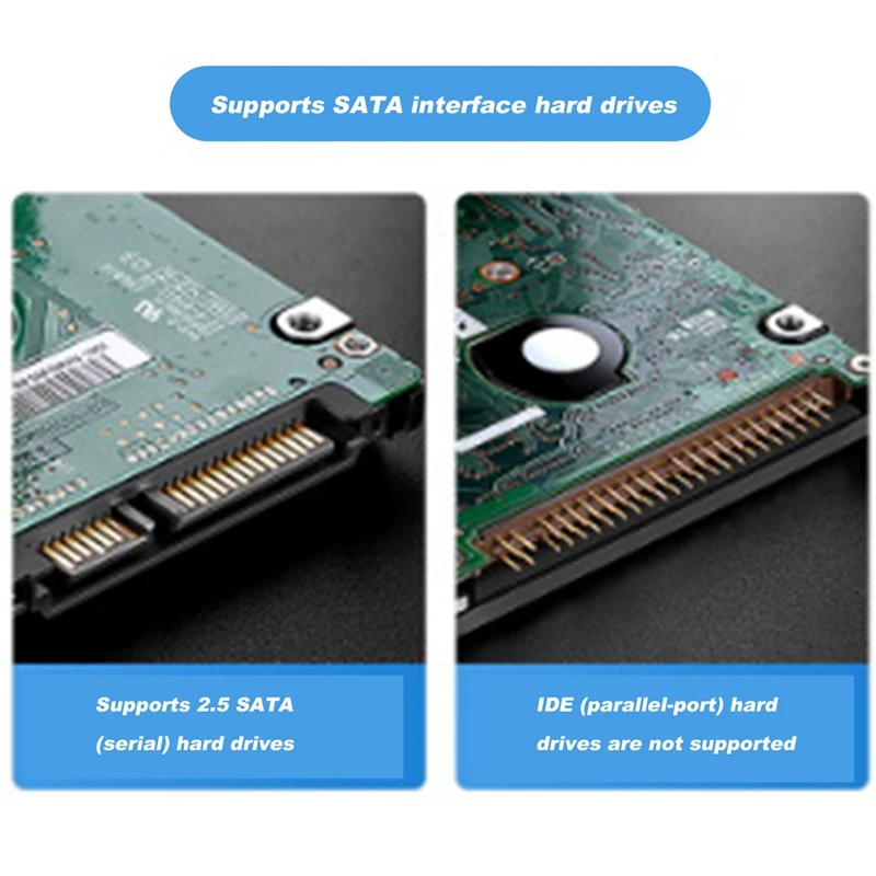 ORICO  HDD ̽, USB 3.0 , ϵ ̺ Ŭ, SATA 5Gbps HDD SSD, PC ƮϿ, 2.5 ġ