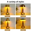 LED Table Light Metal Touch Desktop Decorative Lamp Rechargeable Night Lights For Bar Coffee Table Restaurant Decoration Light 4