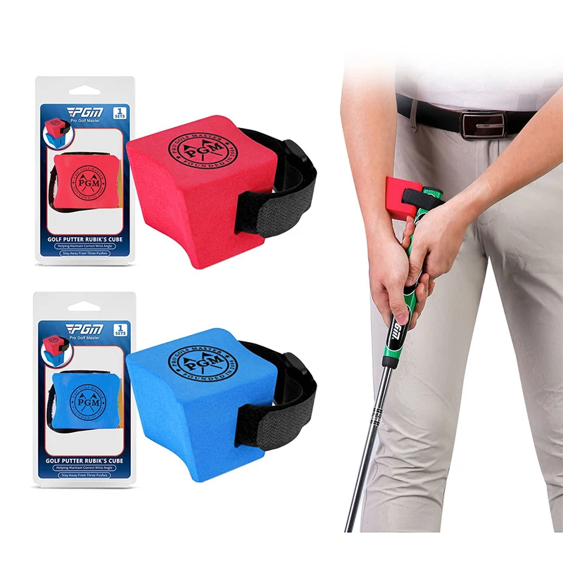 

1Pc Golf Putter Rubik's Cube Wrist Fixer Assisted Practitioner Beginner's Equipment Pose Corrector Portable Golf Trainer