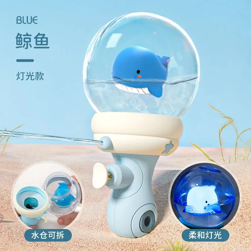 Water Gun Light Spray Machine Airsoft Miraculous Cartoon Bath Splashing Toy For Kid Summer Outdoor Swimming Party Toy Girl Gifts water guns