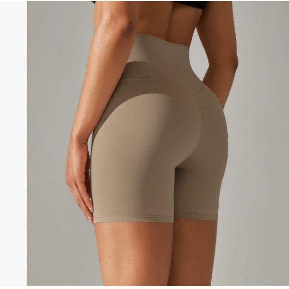 Women Sport Shorts High Waist Push Up Booty Workout Short Sexy Tummy Control Yoga Tights Seamless Fitness Hip Lifting Sportswear