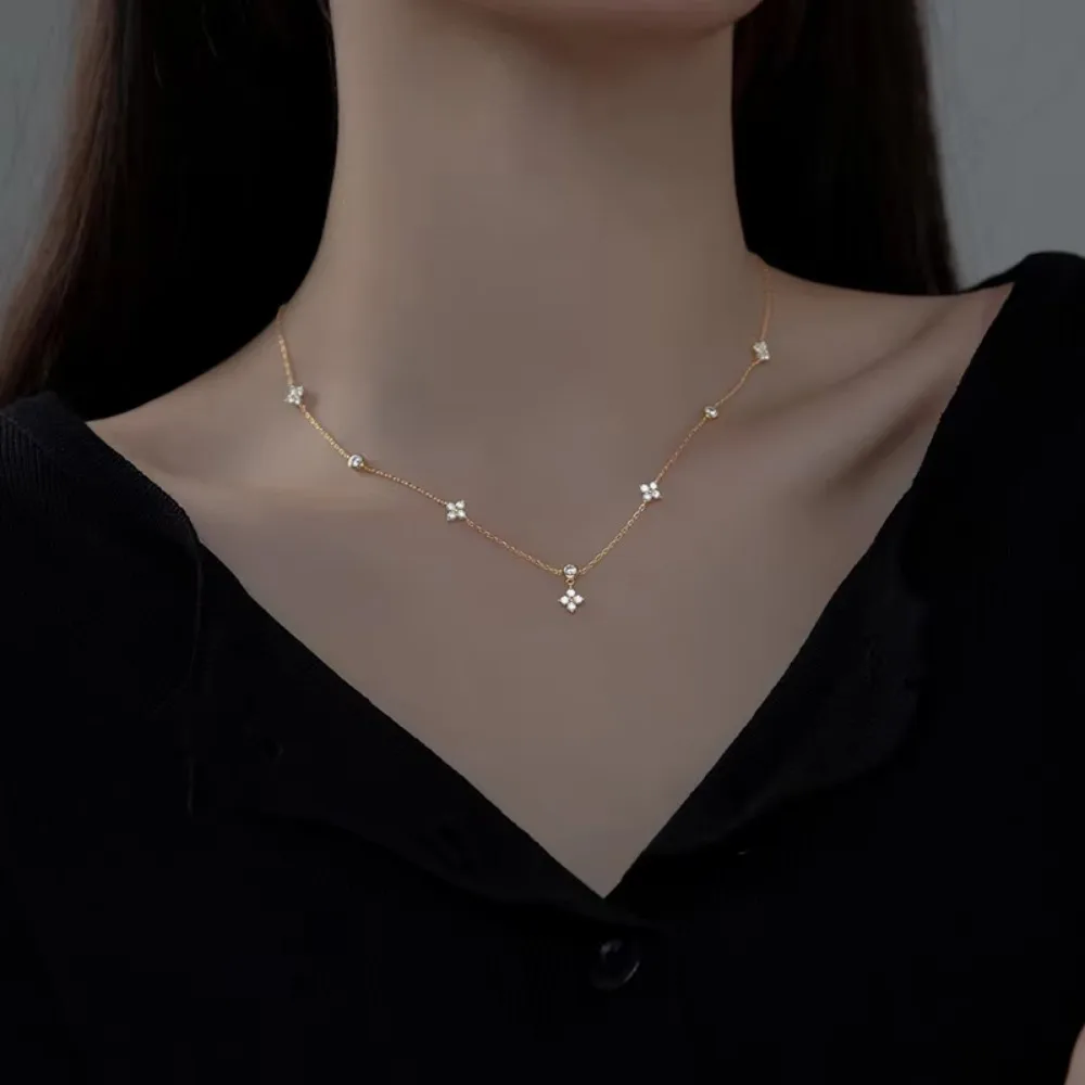 gold necklace
