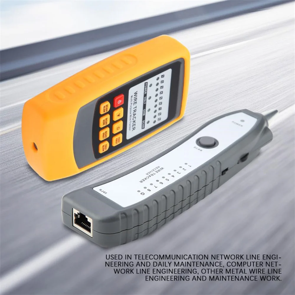 

GM60 Cable Detector Wire Tracker for LAN-Network Cable Maintenance Collation R1WB Circuit Breaker Finders Tools