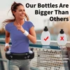 1PCS Multipurpose Running Belt with Integrated Water Bottles, Water Bottle Holder, Running Pouch Belt for Hiking, Climbing 3