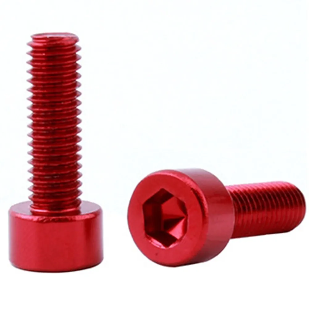 

Anti-rust Bolts Bicycle Bike Cycle M5*15mm Screws Water Bottle Cage 19.5*14.5*8.4mm 2pcs Anti-corrosion Hex-headed