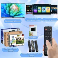 Téléviseur sans bordure 85 pouces, écran avant haut de gamme, 4K intelligent, 55 pouces, 65 pouces, grand écran 00 pouces, salon, téléviseur IP 3