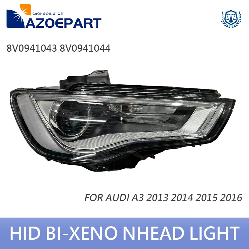 

HID Bi-Xenon Headlight Head Light Lamp for Audi A3 2013 2014 2015 2016