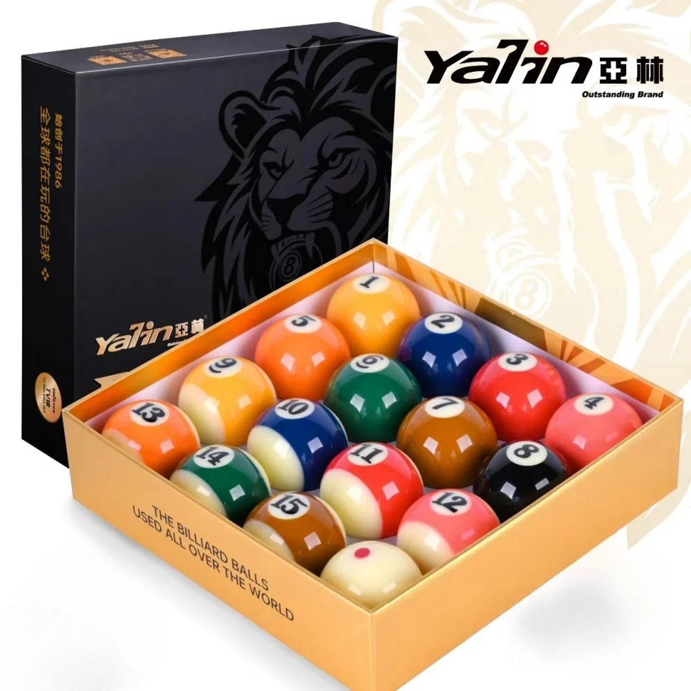 YALIN TV-Pro Phenolic Resin Billiard Pool Ball Set 2-1/4"