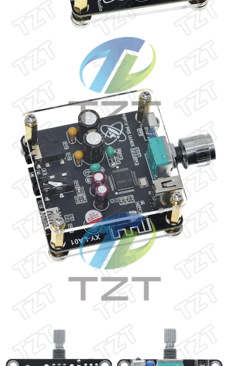 Audio-Empfänger-Verstärkerplatine XY-LA01 Verlustfreie High-End HIFI 5.2 Bluetooth-Dekodierplatine Player Typ-C BT-Decoderplatine AUX USB – Detail 13