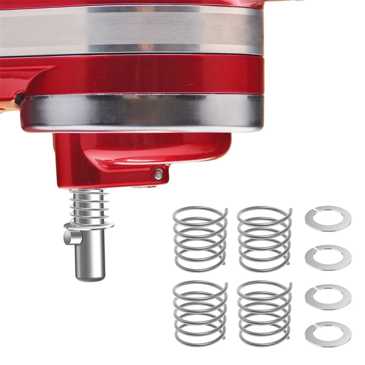 Spring and Washer for KitchenAid Mixer 3.5 Quarts to 7 Quarts Protect and Extend the Life Quick Install Accessorie 4PCS mixer accessories kitchen cooking accessories