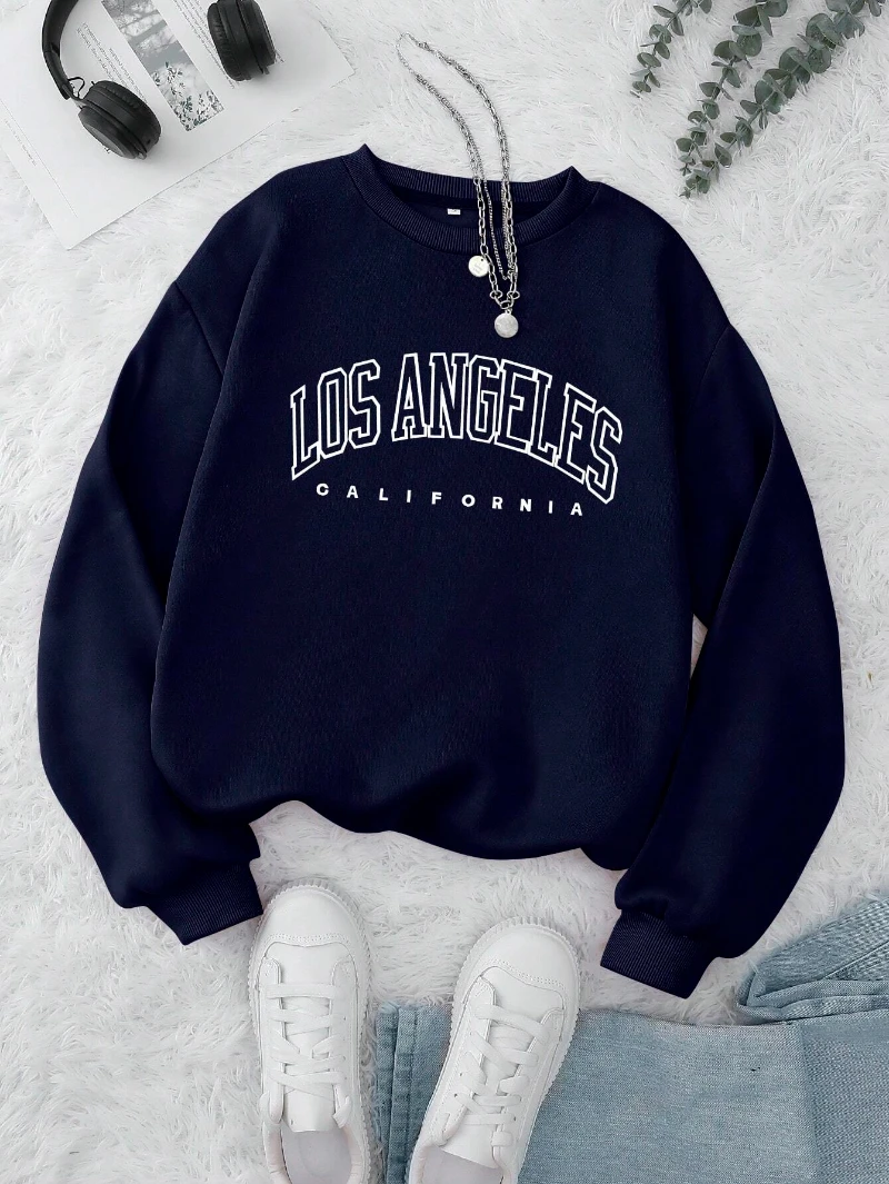 Fashion Woman Sweatshirts Arizona Natlonal Park Prints Pullovers Casual Crewneck Oversize Hoodies Fleece Warm Female Clothes 3