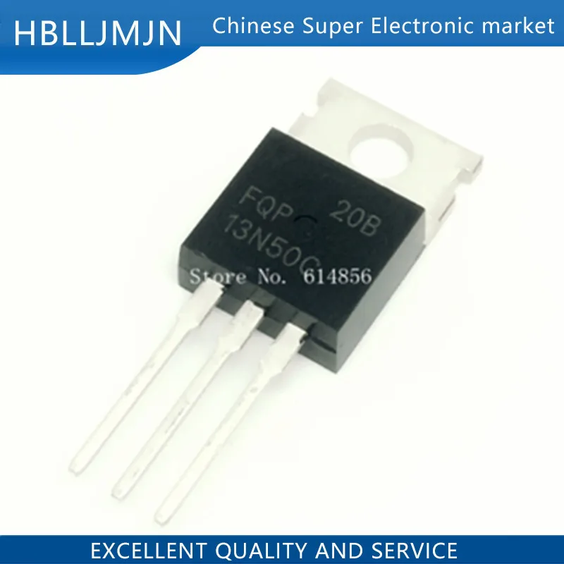 50PCS FQP13N50C 13N50C 13N50 TO220| | - AliExpress