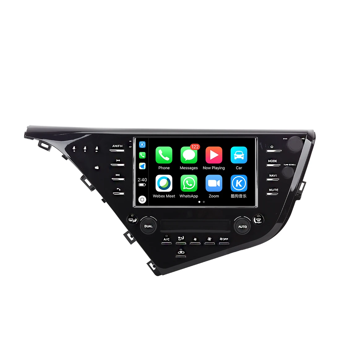 

Gerllish Android For Toyota Camry 8 XV 70 2017 - 2020 Car Navigation Carplay WIFI GPS DSP Radio Multimedia Player
