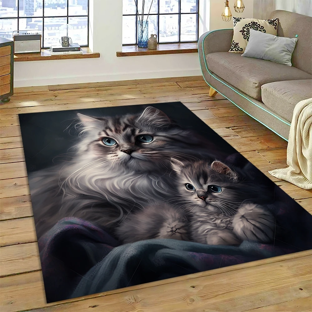 Tapetes temáticos de gatos persas: Uma fofura para sua casa! 17 S5bd8bc44ee21442787aeb7cc8bc84cccz