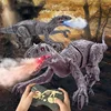 Children Remote Controlled Spray Jurassic Dinosaur 2.4G Sound And light Simulation Walking Electric Intelligent Dinosaur Toy 3