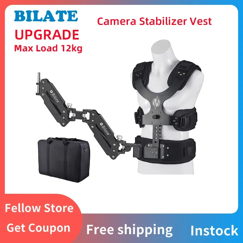 Bilate Camera Stabilizzatore Braccio Antiurto Gilet Per Dji Rs2 Rs3 Rsc2 Zhiyun Crane 2S 3S Feiyu Scorp Dslr Camera Crane Kit