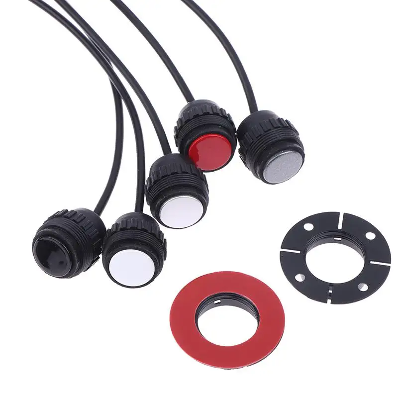 16.5mm 오리지널 내장형 평면 초음파 자동차 주차 센서 무광 후방 백업 레이더 프로브