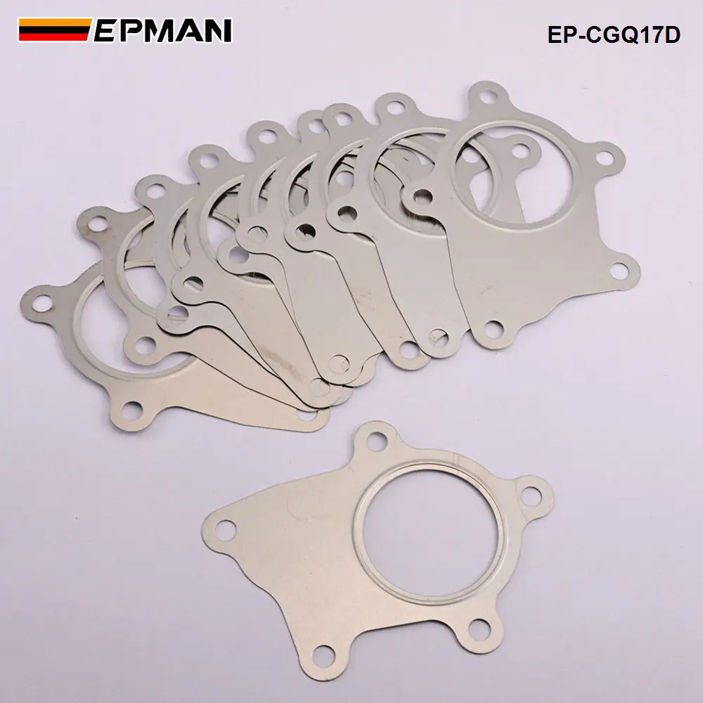 EPMAN 10PCS/LOT T3/T4 Turbo Discharge Gaskets A/R.63 Discharge Gaskets EP-CGQ17D