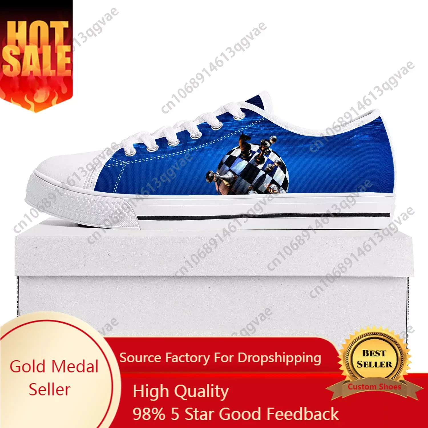 

Chess International Pop Low Top High Quality Sneakers Mens Womens Teenager Canvas Sneaker Prode Casual Couple Shoes Custom Shoe