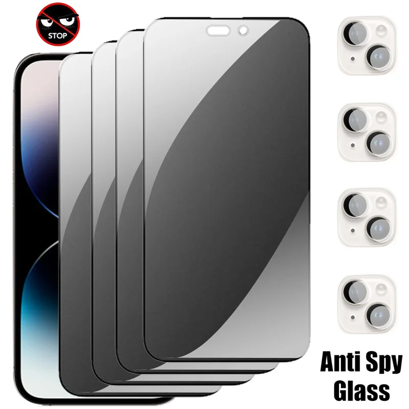 Pellicola Iphone 14, Vetro Per La Privacy Per Iphone14 Pro Vetro Temperato Iphone 14 13 12 Pro Max Pellicola Proteggi Schermo Apple Iphone 14Pro Glass