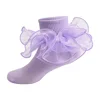 1-10Y Baby Girls Ruffle Socks Soft Double Lace Frilly Socks Princess Ankle Socks Kids Knit Socks for Autumn Winter 5