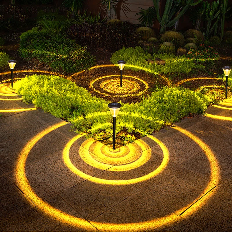 Picture of Solar Led Light Outdoor RGB Changing Solar Garden Lights Waterproof ...