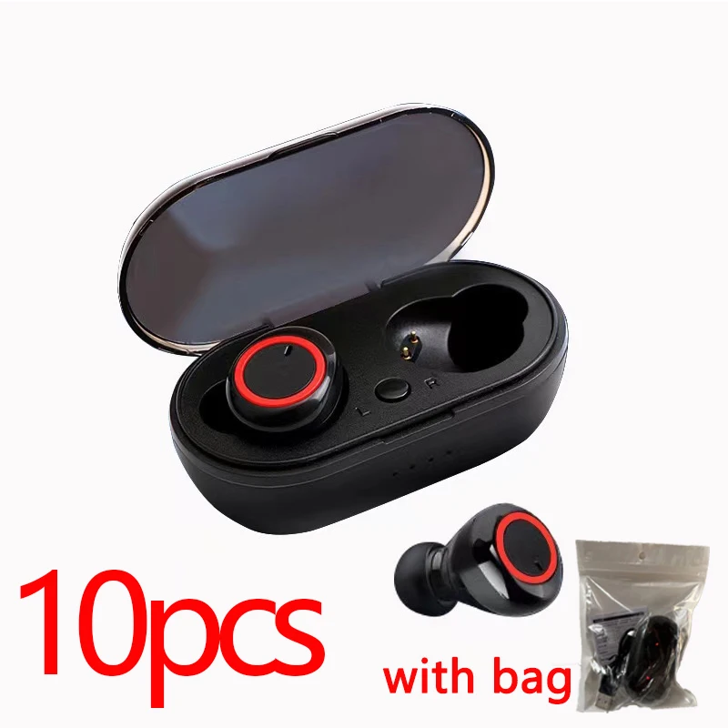 

10 Piece Set Tws Headphones Blutooth Y50 Caixa De Som Bluetooth Earphones Wholesale Wireless Headphone Ear Phones Hand Free Hifi