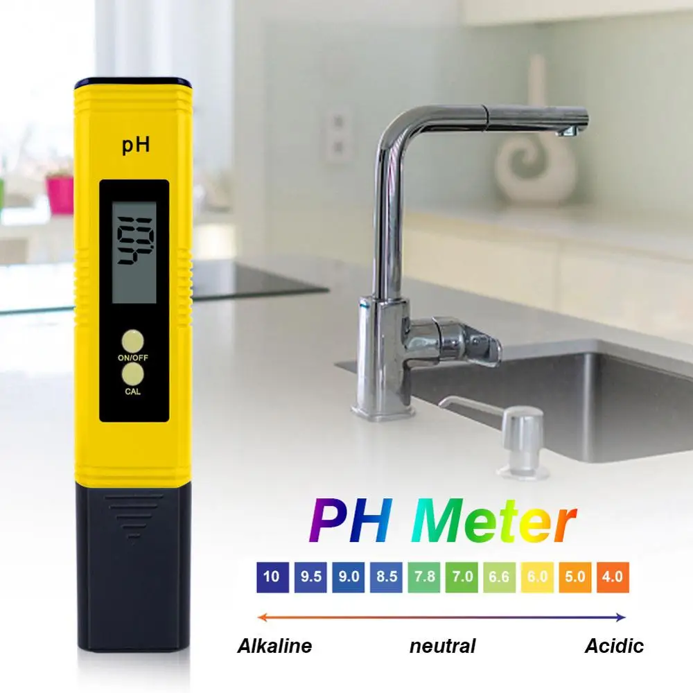 Digital PH Meter Acidity Tester Accuracy 0.01 PH Tester Aquarium Pool Water Quality Measure Wine Urine Automatic Calibration 22% water tester ph meter water quality detector