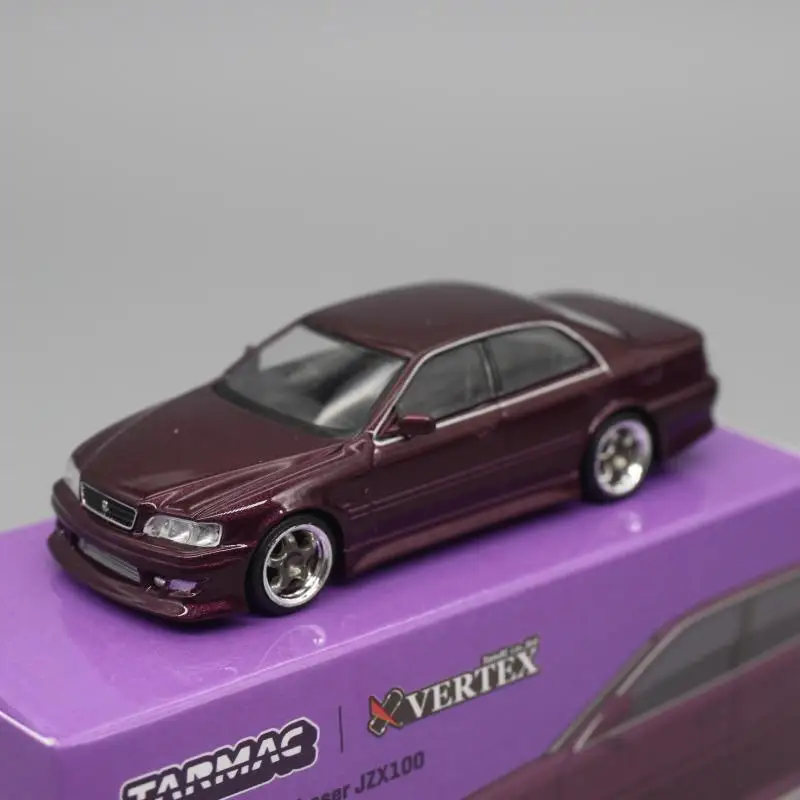 Tarmac 1/64 Red Chaser Sports Car Vertex Modified JZX100