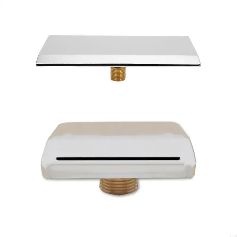 E21B Pool Bathtub Waterfall Tub Spout Wall Mounted Waterfall Water Outlet Nozzle
