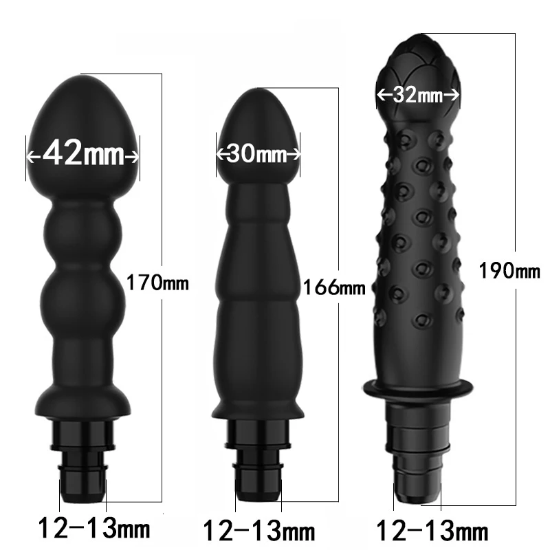 Massage Fascia Gun Heads for Fascia gun accessories deep percussion massager long massage stick rod shock ring 3pcs massage gun massage tool