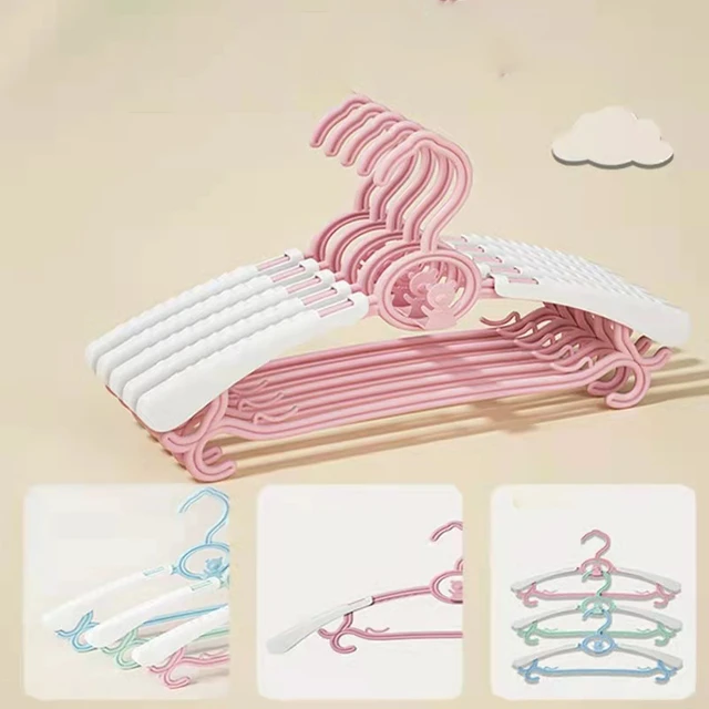 10PCS Baby Clothes Hangers Multifunctional Children Clothes Hanger Racks  Non-slip Drying Rack Kids Coats Hangers - AliExpress