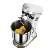 Электрическая кухонная машина, Кухонный комбайн для тортов, блендер для теста и хлеба, 220 В, 10 л, миска из нержавеющей стали, коммерческая подставка, Миксер для продуктов