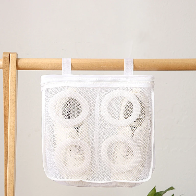 Shoes Laundry Bag Coarse Net Dirty Canvas Shoes Storage Pouch Hangbag Sneakers Wash Protection Sleeve Slippers Washing Bags