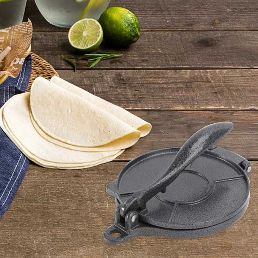 Tortilla Press inch Heavy Duty Cast Iron Pancake Machine