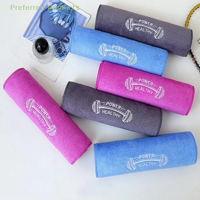 1PC Grey Unisex High Absorbency Quick Dry Gym Towel Sport Mat For Basketball Running Fitness Workouts Sweat Enhanced Performance 3