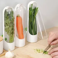 1/2/3Pcs Vegetable Preserving Bottle Herbal Preserving Herb Storage Bottle Home Kitchen Gadget Fresh for Storing Kitchen Supply 2