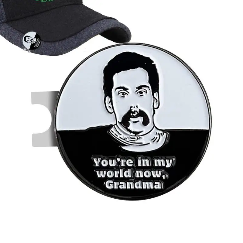 Crowned Queen Magnetic Golf Hat Clip 