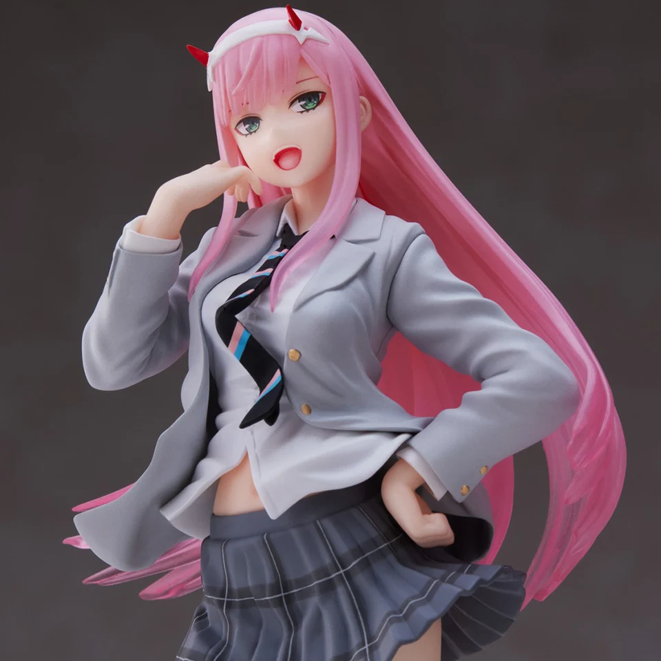 21CMアニメゼロツーフィギュア02美少女JK制服風アクションフィギュア